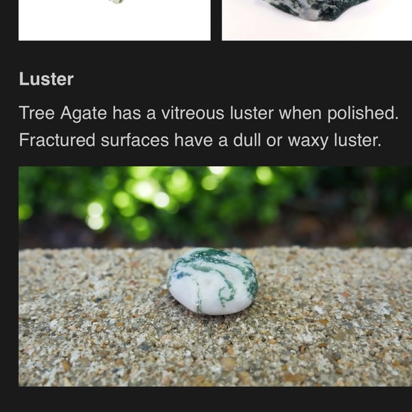 Mini Protection Amulet. Hand Carved, Cut, and Polished from Tree Moss Agate. - Picture 9 of 17